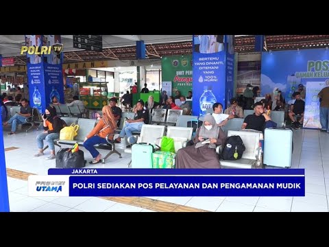 POLRI HADIRKAN POS PELAYANAN PENGAMAN MUDIK