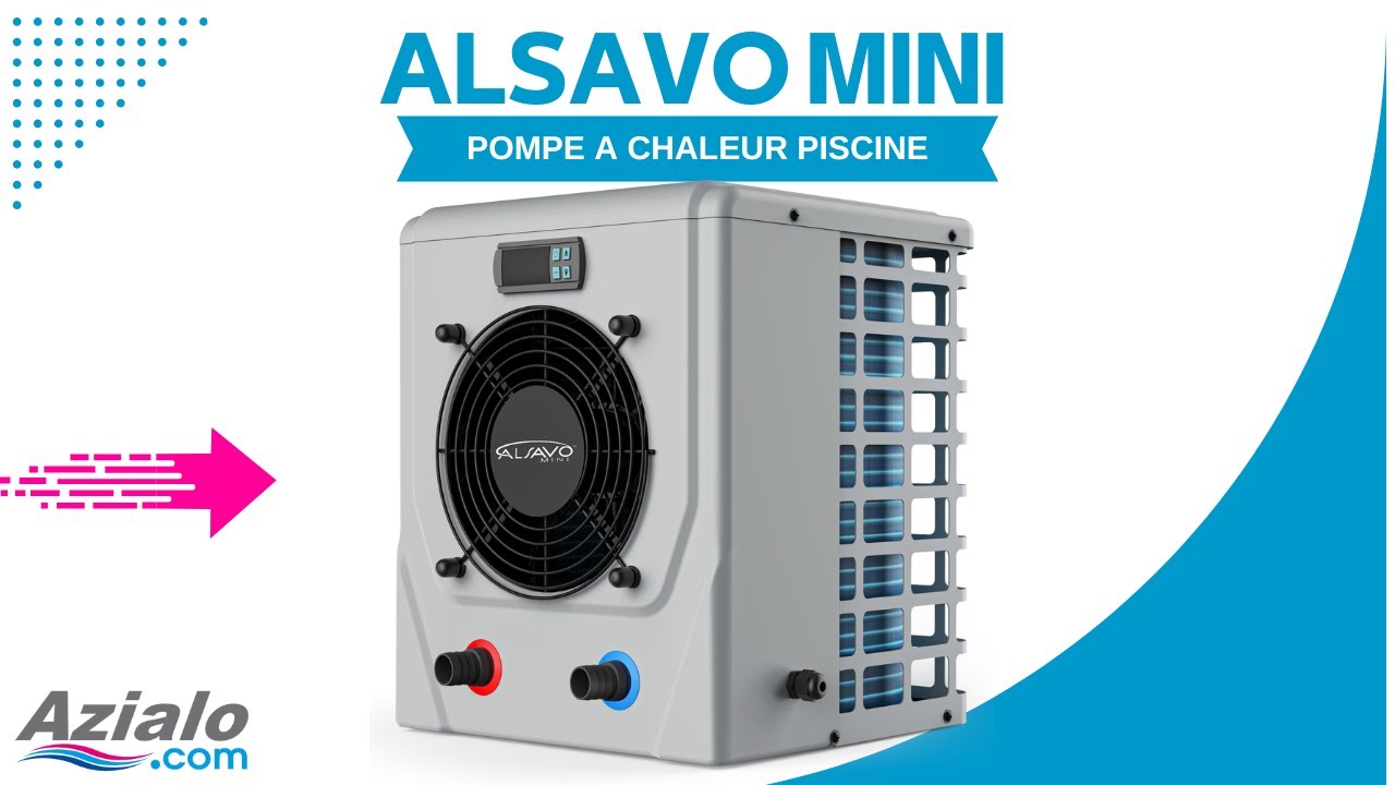 Pompe à chaleur Alsavo Mini pour piscine hors-sol