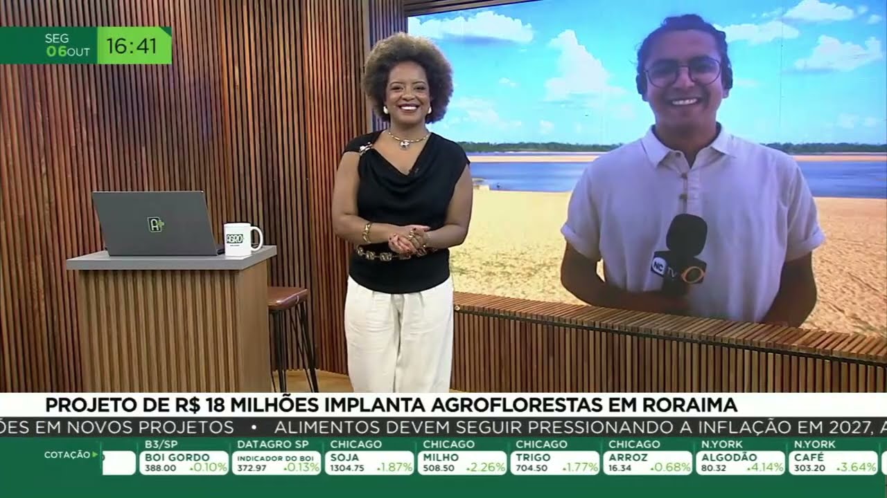 Projeto de R$ 18 milhões implanta agroflorestas em Roraima