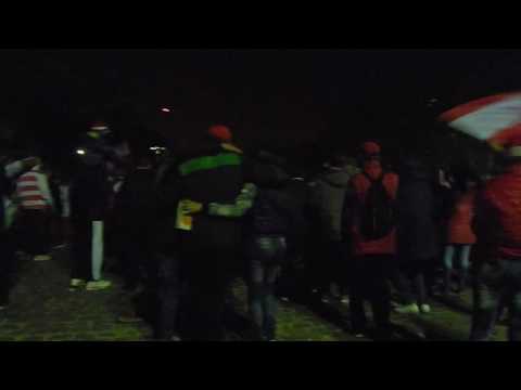 "los andes hinchada en la plaza libertad parte 2" Barra: La Banda Descontrolada &bull; Club: Los Andes