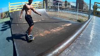 preview picture of video 'Test sj4000 wi fi - skatepark Kiryat yam'