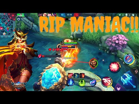 RIP MANIAC!!😭