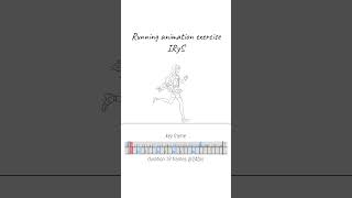 Running animation exercise-IRyS #animation #hololive #anime