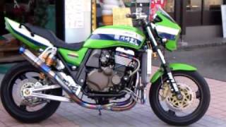 preview picture of video 'kawasaki ZRX1200R 川崎　ライダーズカフェMACHⅢ　カワサキ　泉州'