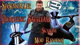 Stormcaller - Dwarvenic Battleaxe, Skyrim Mod Review