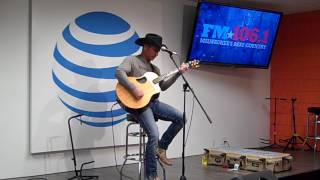 Craig Campbell - Fish - LIVE in the FM106.1 AT&amp;T Access Granted Lounge 2-16-17