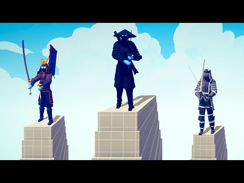 SAMURAI, NINJA, SHOGUN & FIGHTERS TOURNAMENT WITH HEALTHBARS IN TABS