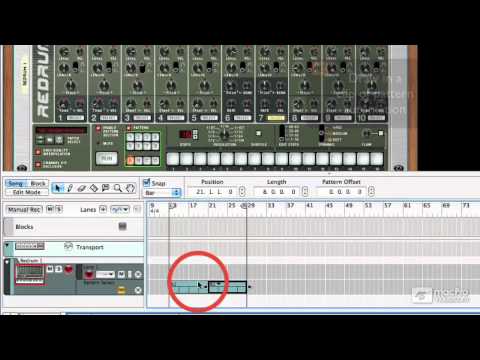 Reason 6 403: Designing Dubstep: Beat by Beat - 7 Working With Pattern Data