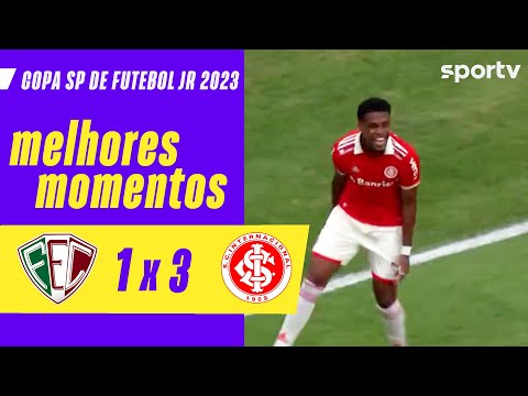 Gols e lances de Fluminense - PI x Internacional