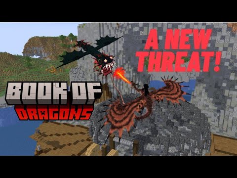 🐉🔥 Book of Dragons NEW Whispering Death Dragon Added to Minecraft