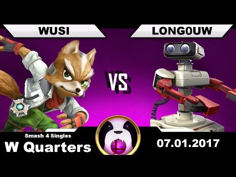 PPT-W17 - Wolfes | Wusi (Fox) Vs. LoNg0uw (ROB) - Winners Quarters - Smash 4