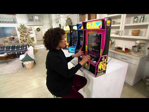 Arcade1Up 10 Game PartyCade Plus Portable Home Arcade Machine on QVC