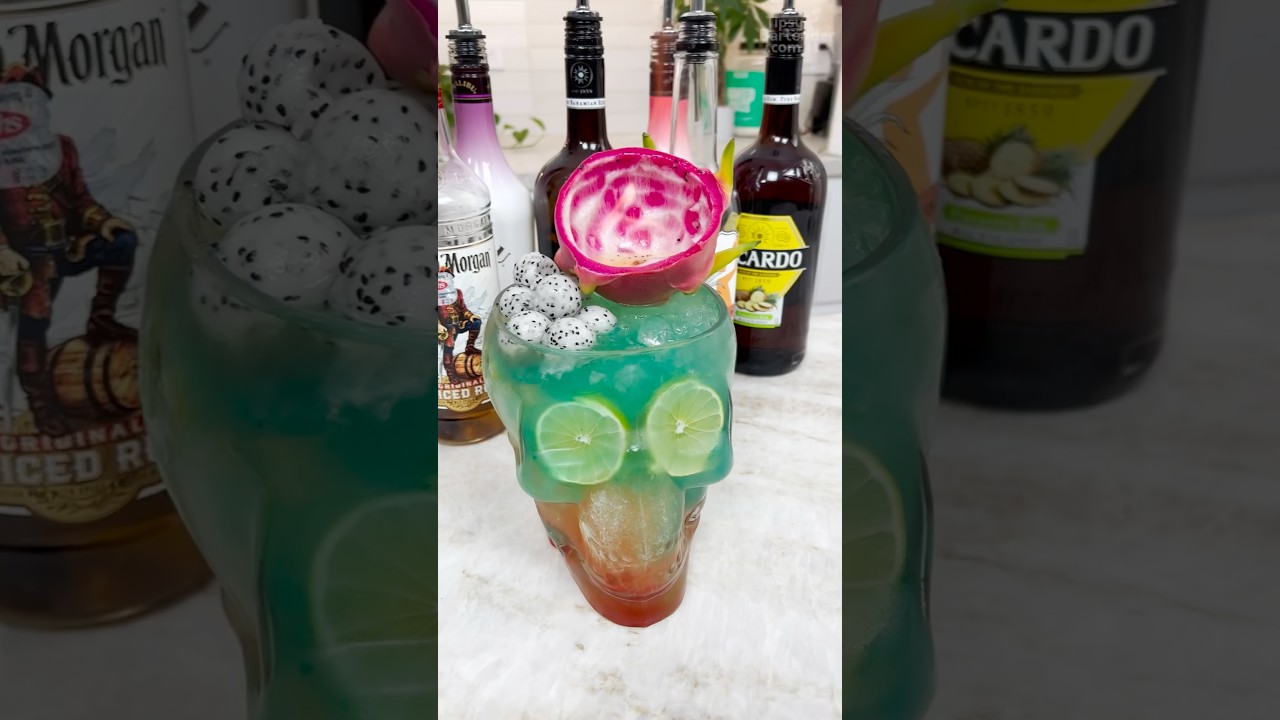 Flaming Skull #cocktail