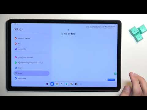 Hard Reset LENOVO Tab P11 Gen 2 | Using Settings