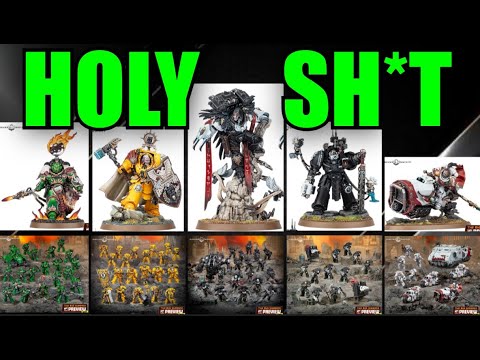 Games Workshop DROPS a MASSIVE BOMBSHELL... Warhammer 40k SPACE MARINES GALORE!!! #Warhammer #New40k