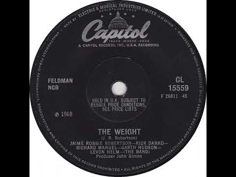 UK New Entry 1968 (198) The Band - The Weight