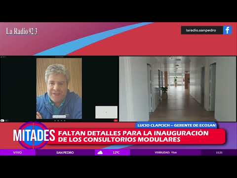 Detalles finales en los consultorios externos del hospital subzonal san pedro