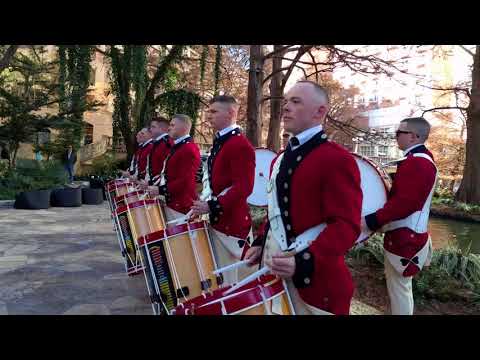 Drums on the San Antonio River Walk