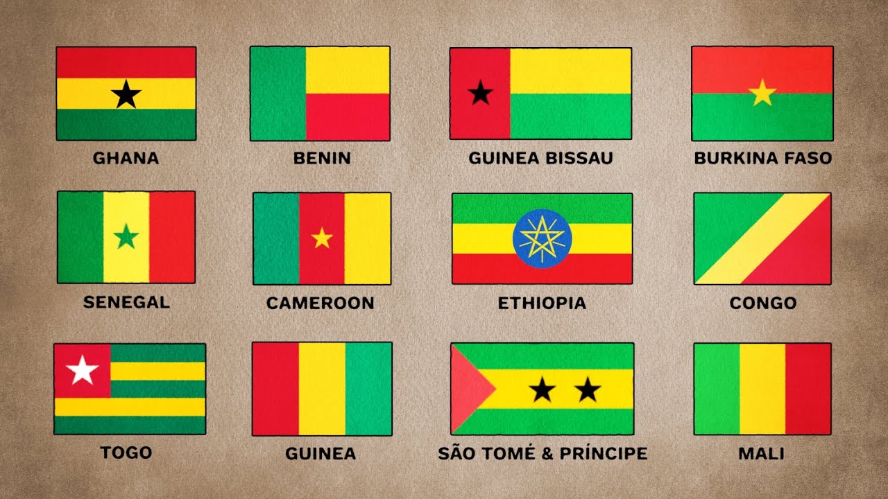 Why African Flags Look The Same