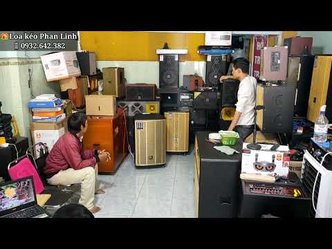 Khách test và rinh ngay Loa kéo PL 6118 bass 4 tấc