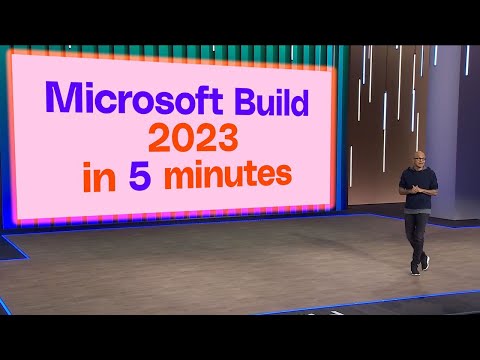 Microsoft Build event in 5 minutes