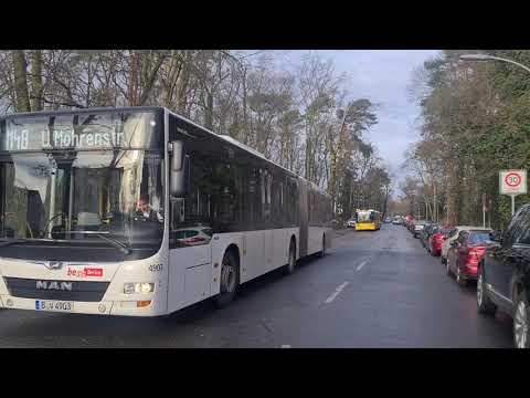 MAN Lion's City G GN18 #4903 Abfahrt in der Busseallee als M48