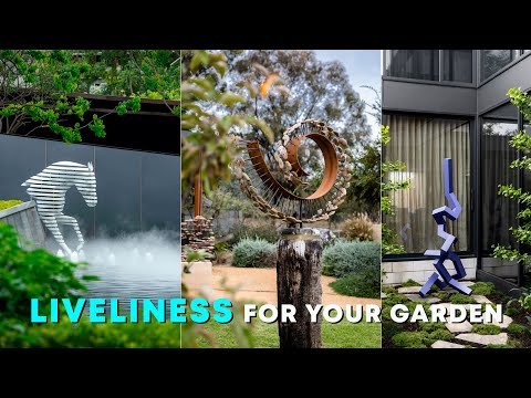 Top 100 Amazing Garden Art and Sculpture Ideas l Elevate your garden to new dimensions in 2024.