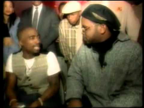 Tupac laughs at his N.Y. assassins on Luke's Peep Show (1995) (RARE)