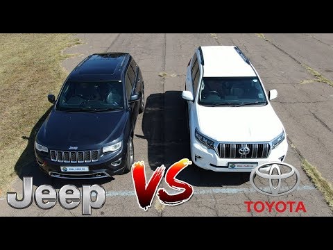 DRAG RACE - Toyota Prado, twice the car of a used Jeep?