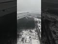 Plane turbulence in heavy snow