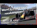 MELD JE AAN VOOR ONZE ZAPP-ESPORT RACE COMPETITIE!?