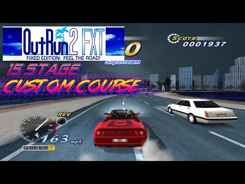 Outrun 2 FXT - Custom Course and Music - (Super Hang-On arranged medley)