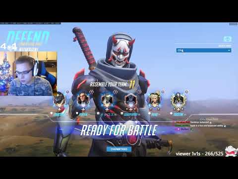 Overwatch Fastest Genji God Necros Showing His Gameplay Skills