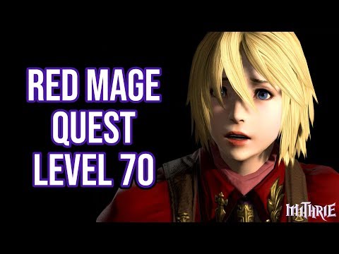 FFXIV 4.57 1310 Red Mage Quest Level 70