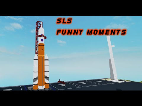 Funny Moments While Testing the SLS | ROBLOX Plane Crazy