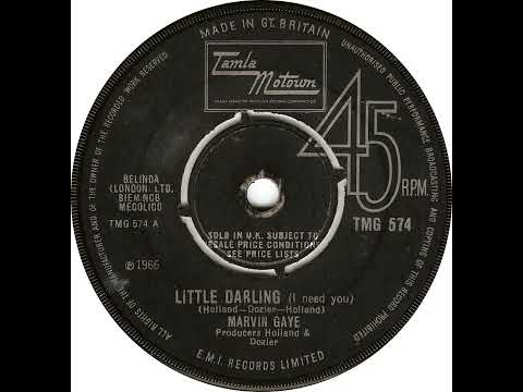 UK New Entry 1966 (310) Marvin Gaye - Little Darling (I Need You)