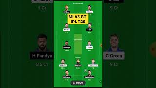 mi vs gt dream11, mi vs gt dream11 team, mumbai indians vs gujarat titans dream11 team prediction,