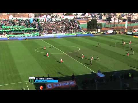Gol de Baldunciel. Chicago 2 Huracán 0.Fecha 20.Torneo Primera División 2015.FPT