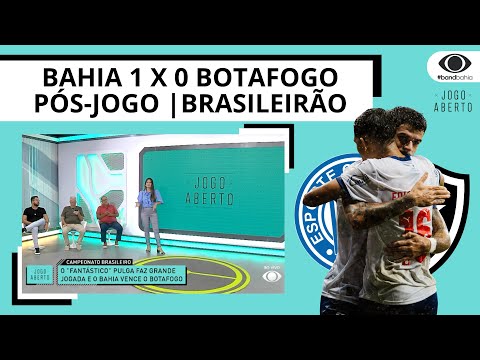 BAHIA 1 X 0 BOTAFOGO - O  "FANTÁSTICO" PULGA FAZ GRANDE JOGADA E O BAHIA VENCE O BOTAFOGO