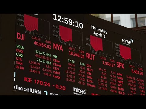 Weitere Kursverluste in der EU und USA nach Trumps Zöllen