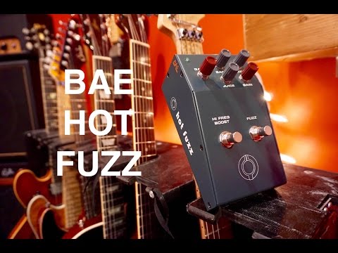 BAE HOT FUZZ Treble Boost+Fuzz demo by Pete Thorn