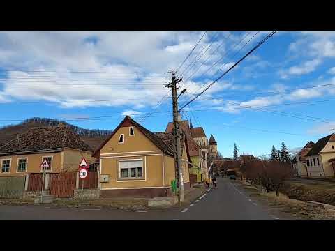 Roumanie Transylvanie Biertan Centre, Gopro / Romania Transylvania Biertan Center, Gopro