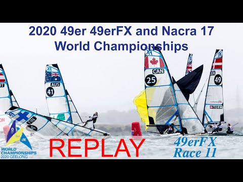2020 49erFX World Championships - Gold Race 11