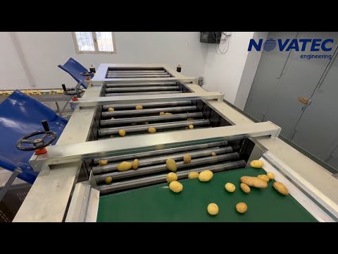 Novatec S.A. - Washing, Brushing, Sorting & Packing Line for Potatoes & Onions