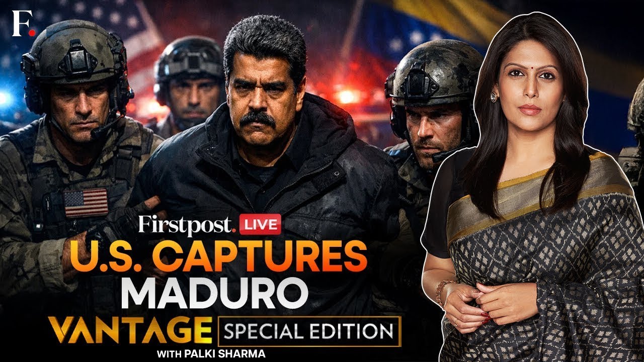 LIVE: Trump Attacks Venezuela, US Forces Capture President Maduro | Vantage with Palki Sharma