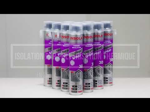 (FR) Isolation thermique par pulvérisation INSOLA Thermo Spray 3D