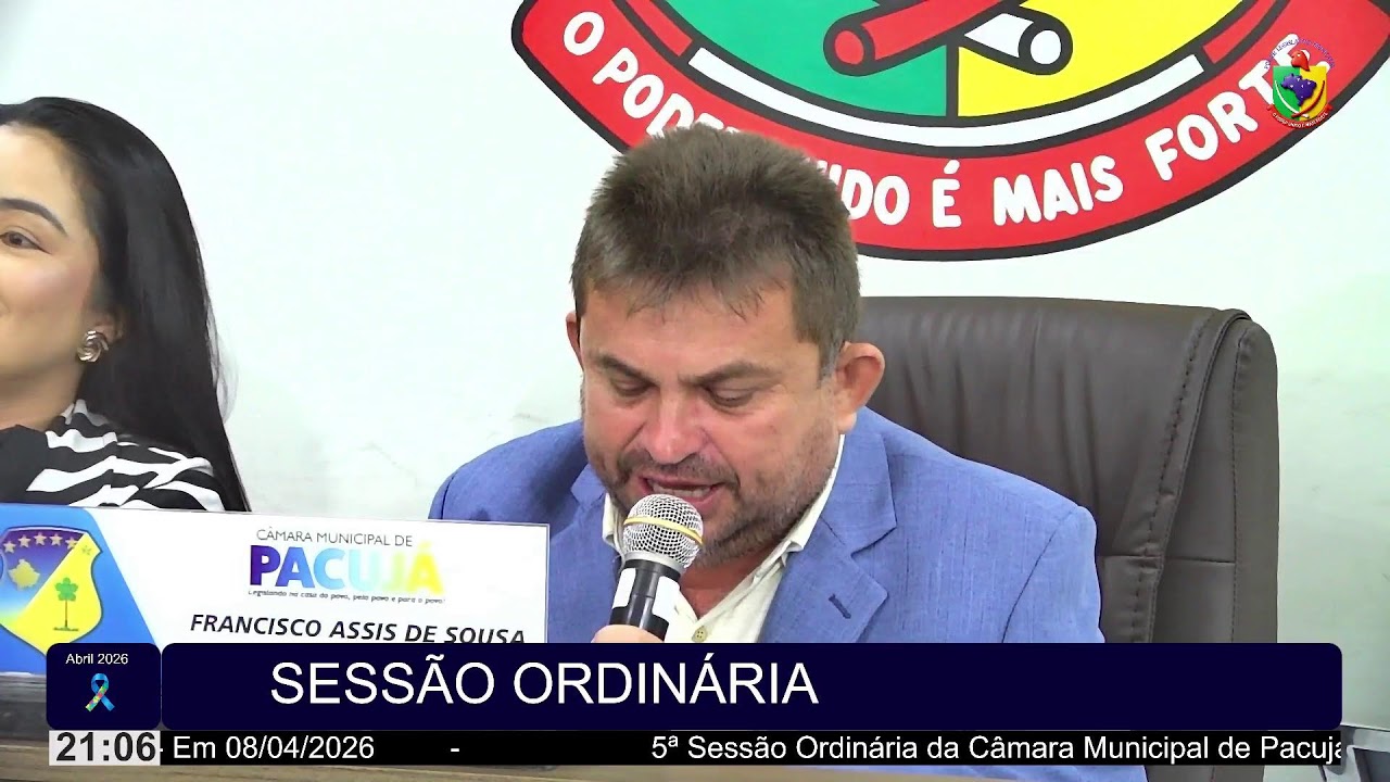5ª Sessão Ordinária