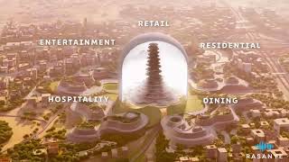 Saudi Arabia new project (NEW MURABBA) city, with a giant cube-shaped skyscraper (The MUKAAB).