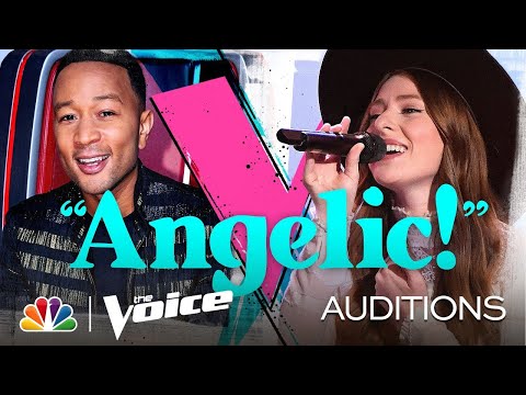 Zan Fiskum's Ethereal Performance of Maggie Rogers' "Light On" - The Voice Blind Auditions 2020