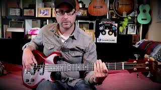 Video thumbnail for Aria Pro II CSB Deluxe "Cardinal Bass" - Sound Demo by Paul's JV gear outlet channel